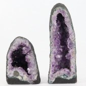 SPECIMEN. (2) AMETHYST CATHEDR