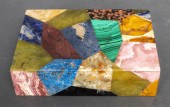 SPECIMEN HARDSTONE VENEERED BO