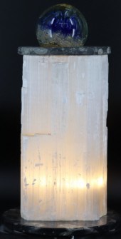 SPECIMEN. ILLUMINATED SELENITE