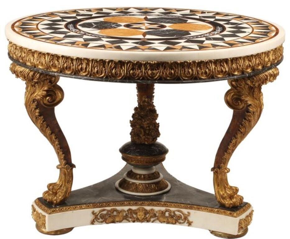 SPECIMEN MARBLE TOP CENTER