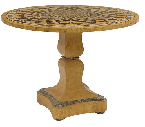 SPECIMEN MARBLE VENEERED CENTER