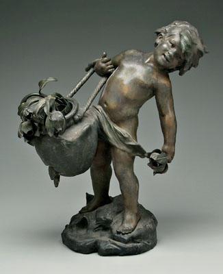 Spelter figure after Auguste