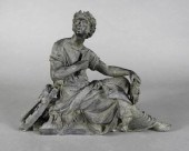 SPELTER FIGURE AFTER SAPPHO BY