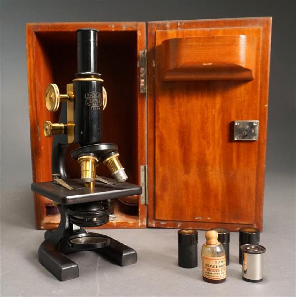 SPENCER BUFFALO MICROSCOPE WITH