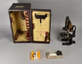 SPENCER LENS CO BRASS MICROSCO