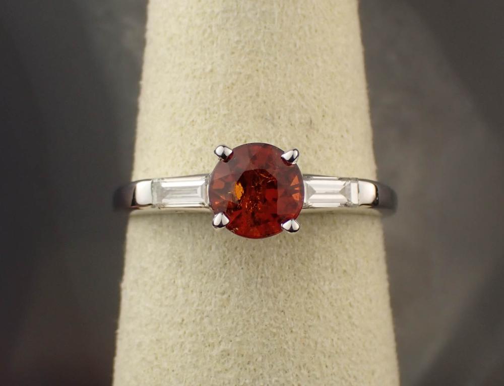SPESSARTITE, DIAMOND AND FOURTEEN