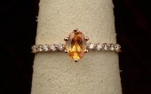 SPESSARTITE GARNET, DIAMOND AN