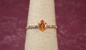 SPESSARTITE GARNET, DIAMOND AN