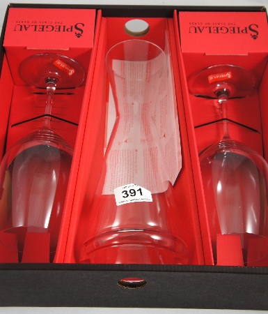 Spiegelau Boxed Set of Carafe and 2