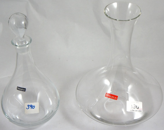 Spiegelau Vase and Decanter Ex