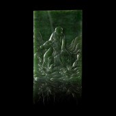 SPINACH-GREEN JADE 'ARHAT ON D