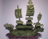 SPINACH GREEN JADE DRAGON BOAT
