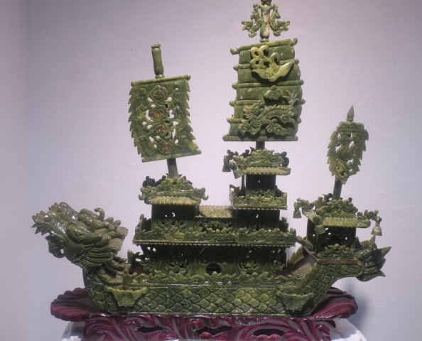SPINACH GREEN JADE DRAGON