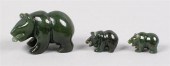 SPINACH JADE BEAR WITH CUBSSPI
