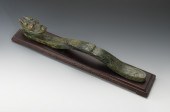 Spinach Jade Dragon Scepter Sp