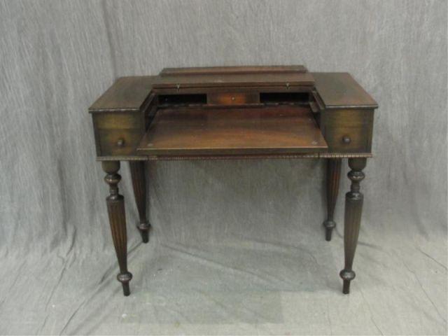 Spinet Style Desk. From an