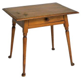 SPLAY LEG QUEEN ANNE SIDE TABL