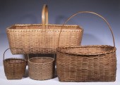 SPLINT BASKET COLLECTION Lot o