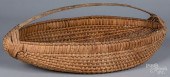 SPLINT FLOWER GATHERING BASKET