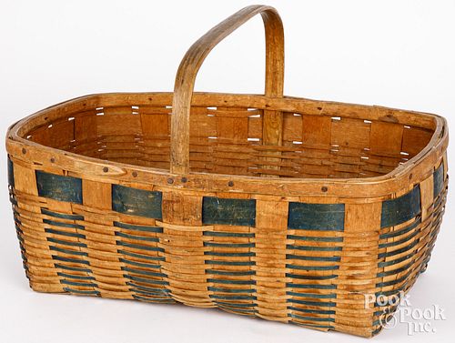 SPLINT GATHERING BASKET, LATE