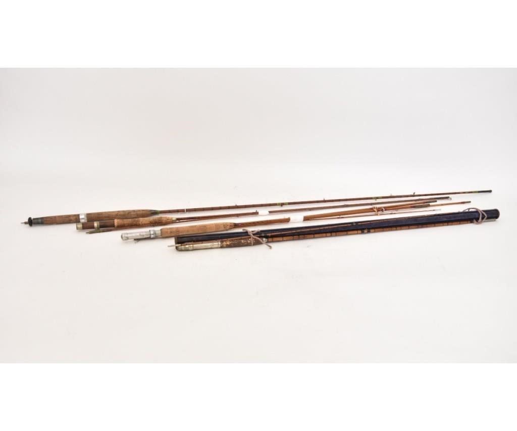Split bamboo fly rods by J.C.