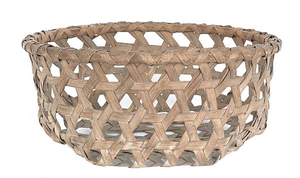 Split oak cheese basket 19th c.
