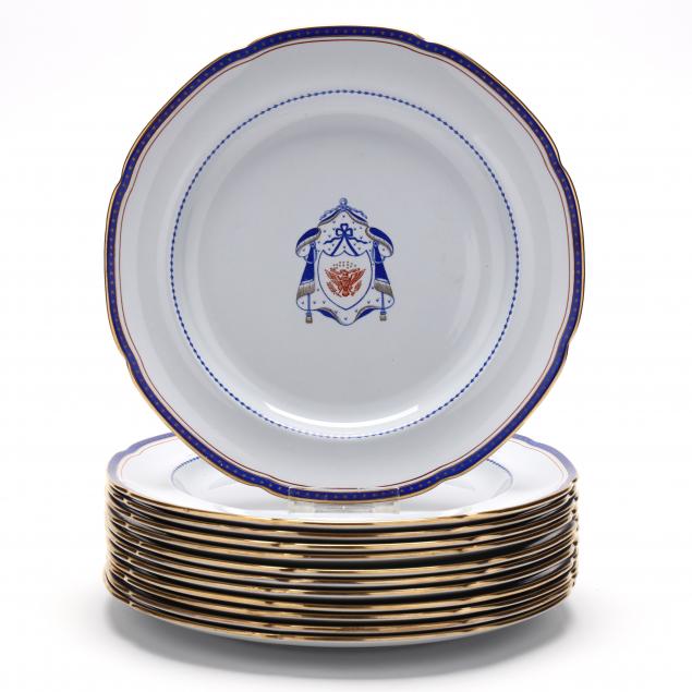 SPODE, A SET OF TWELVE NEW STONE