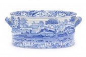 SPODE BLUE AND WHITE TRANSFERW
