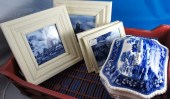 Spode Blue Tower Lidded Tureen