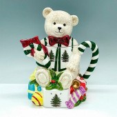 SPODE BONE CHINA FIGURAL TEAPO