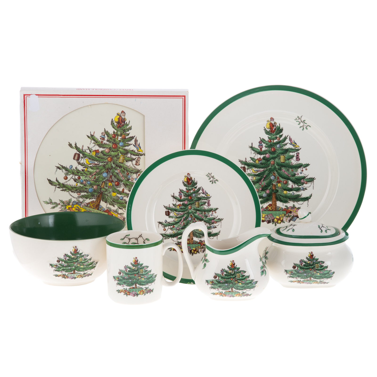SPODE CHINA CHRISTMAS TREE