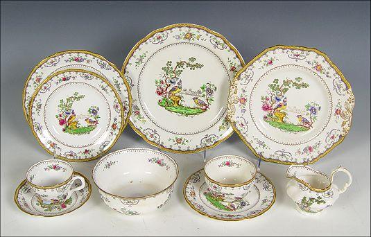 SPODE CHINA IN THE ''CHELSEA''