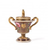 SPODE COBALT & GILT MINIATURE