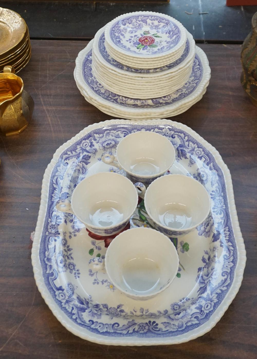 SPODE COPELAND MAYFLOWER PATTERN