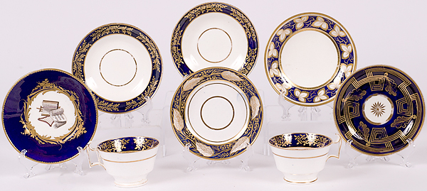 Spode Cups and Saucers Plus English