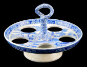 SPODE EGG CUP STAND/ CRUET, EN
