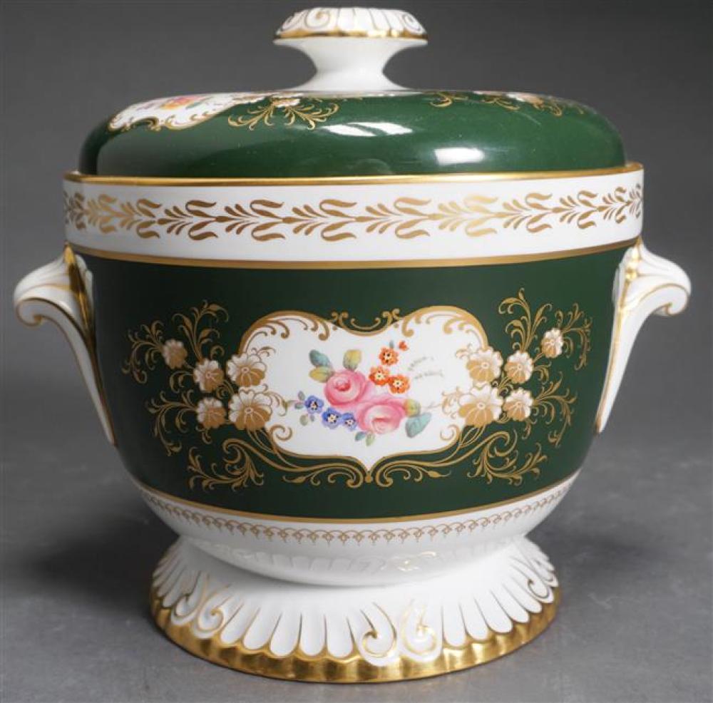 SPODE FLORAL GILT DECORATED