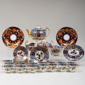 SPODE PORCELAIN BLUE GROUND PA