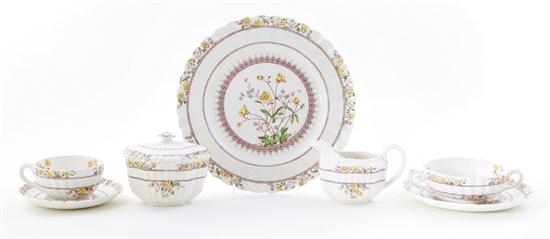 Spode porcelain partial dinner