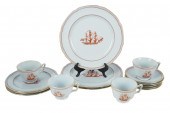 SPODE PORCELAIN SERVICE'Tradew