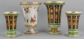 SPODE THREE-PIECE GARNITURE AN