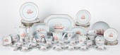 SPODE TRADE WINDS RED PORCELAI