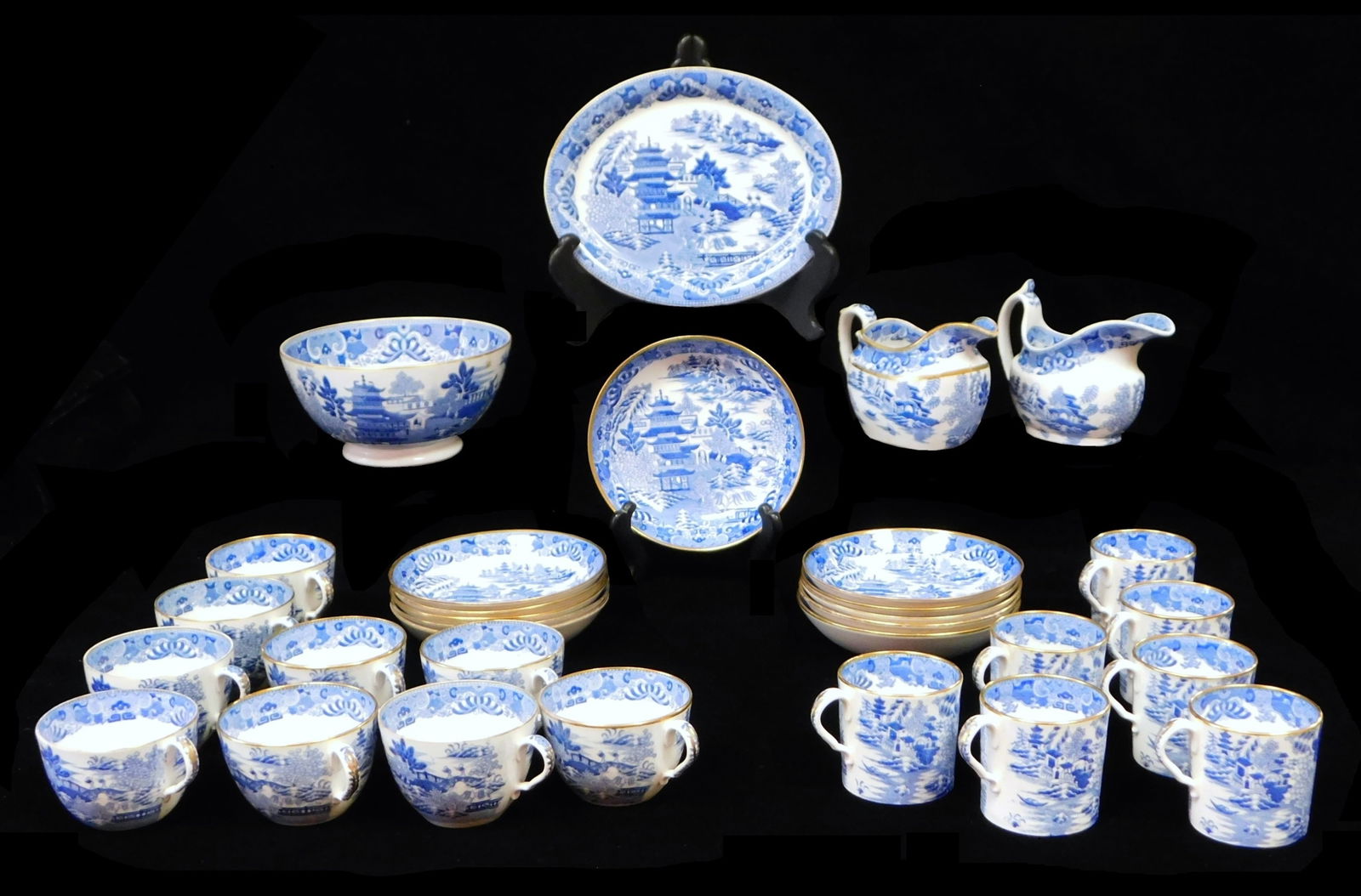 SPODE "TWO TEMPLES" PATTERN