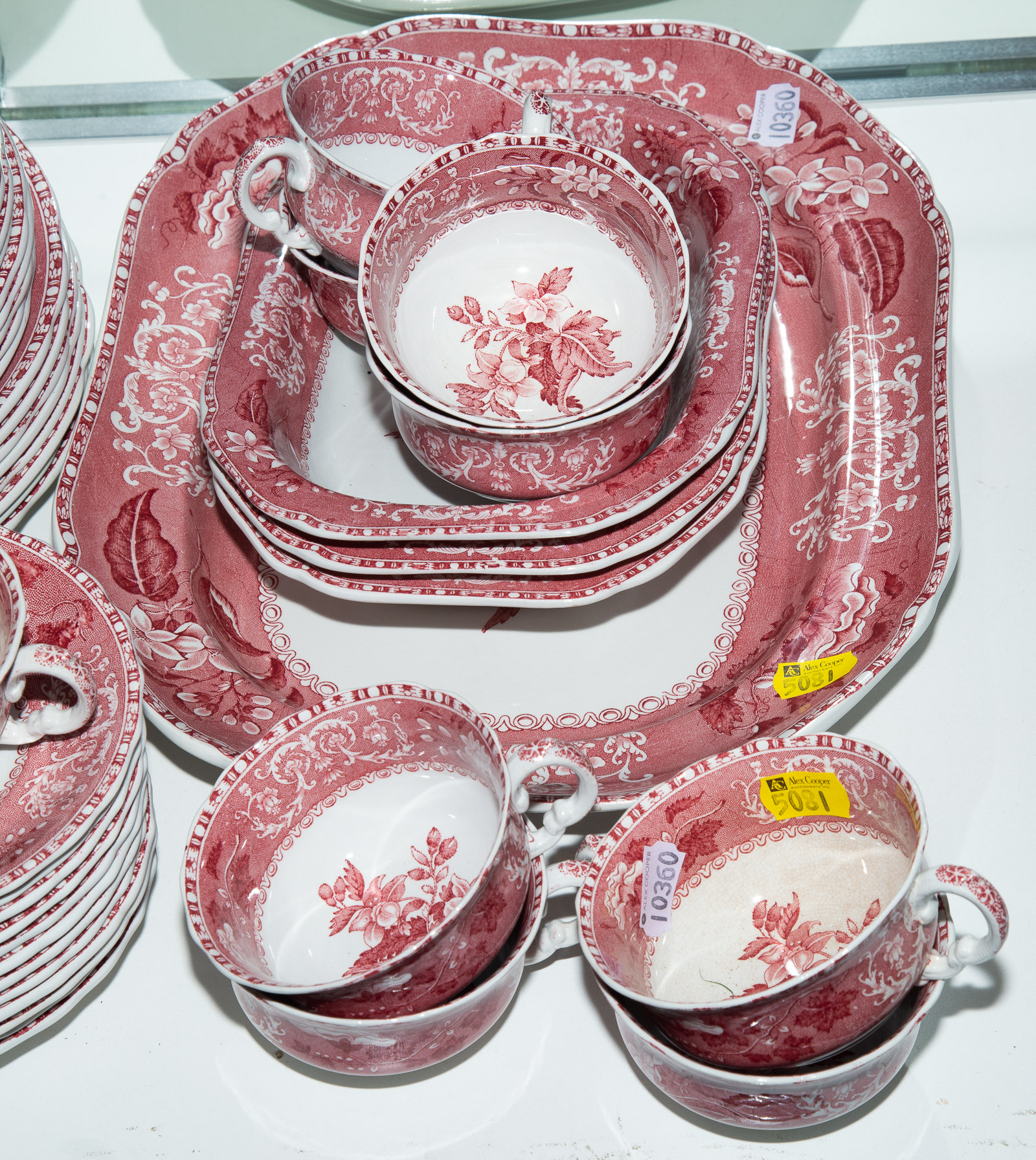 SPODE'S CAMILLA PATTERN PARTIAL