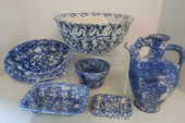 SPONGEWARE BOWLS, SOAP DISH AN