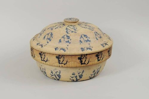 SPONGEWARE LIDDED CASSEROLE
