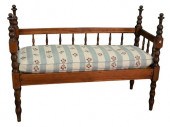 SPOOL STYLE BENCH HAVING CUSTO
