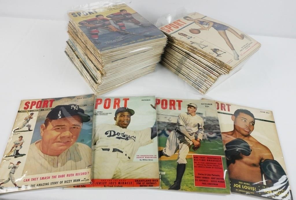 SPORT MAGAZINE: 1947-52, 60