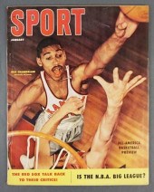 SPORT MAGAZINE, 1957 WILT CHAM