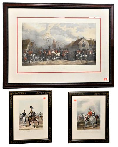 SPORTING LOT OF FRAMED
